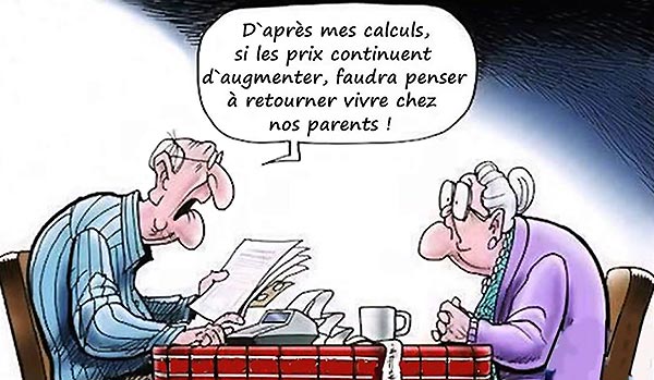 D’après mes calculs, si les prix continuent d’augmenter, faudra penser à retourner vivre chez nos parents !